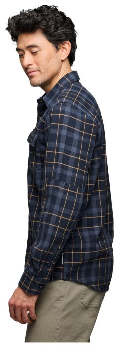 Рубашка мужская Black Diamond M Project Twill LS Shirt, Charcoal/Black, S
