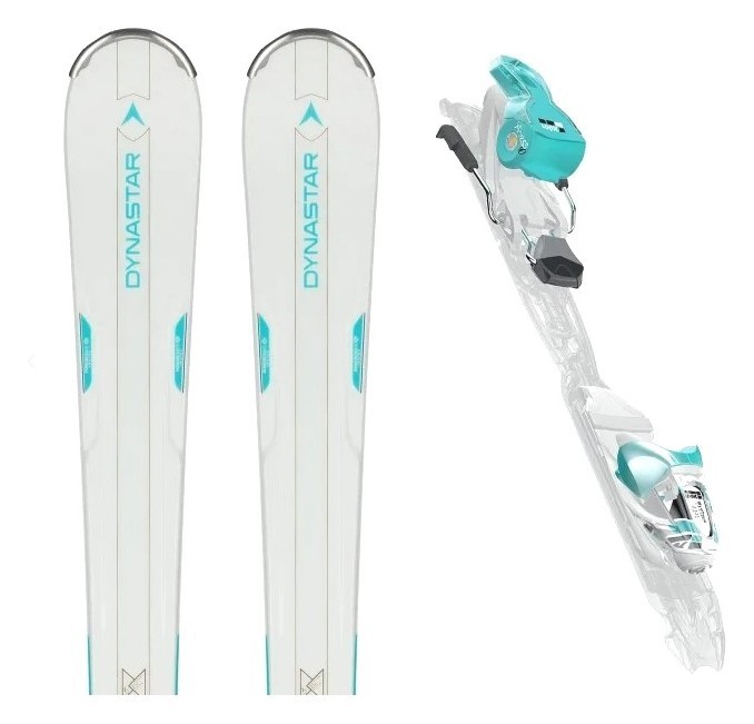 Лежи горные (комплект) Dynastar INTENSE 6+XPRESS W 10 151см White/turquoise (DAHD802+FCHD029)