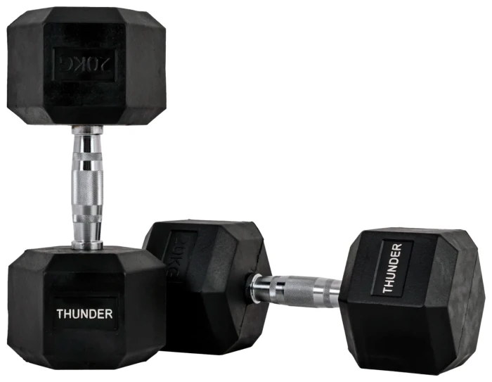 Гантель шестигранна THUNDER 20 кг