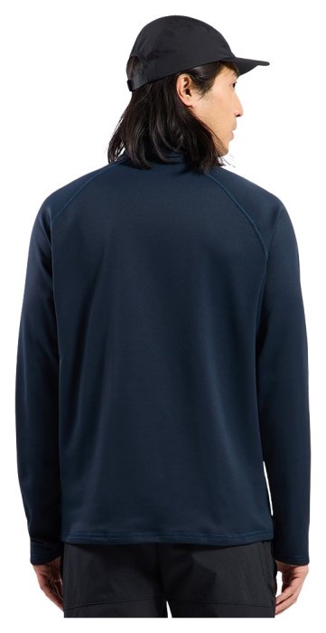Odlo реглан флісовий Essential Warm 1/2 dark sapphire L