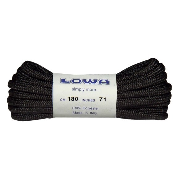 Шнурки LOWA Trekking 180 cm black-black