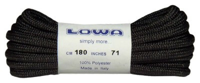 Шнурки LOWA Trekking 180 см black-black