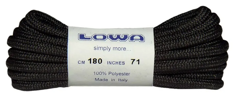 Шнурки LOWA Trekking 180 cm black-black (830581-9999)