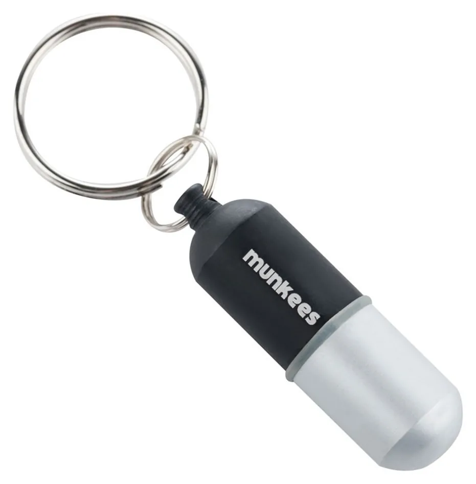 Munkees 3625 брелок Waterproof Capsule Small black (3625-BK)