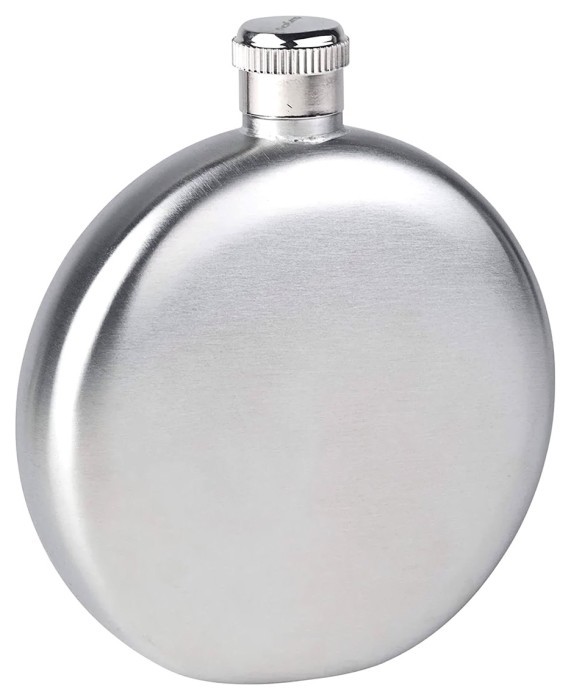 Фляга AceCamp SS Flask Round Shape, укр, укр
