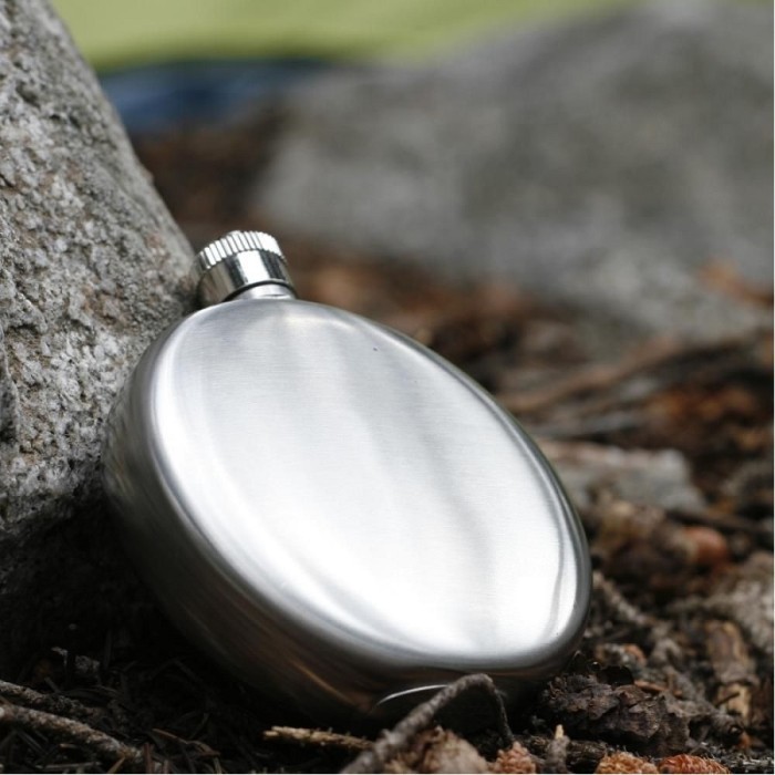 Фляга AceCamp SS Flask Round Shape