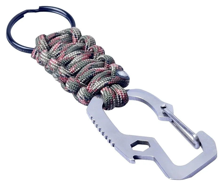 Munkees 6462 брелок Multi-Function Paracord khaki (6462-KH)