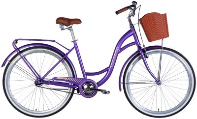 Велосипед ST 26" Dorozhnik AQUAMARINE BH рама-17" фиолетовый 2025