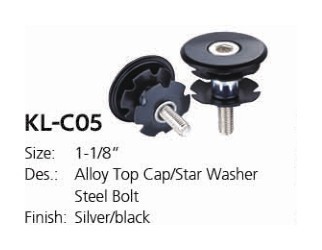 Крышка рулевой колонки 1-1/8" с якорем Kenli KL-C05