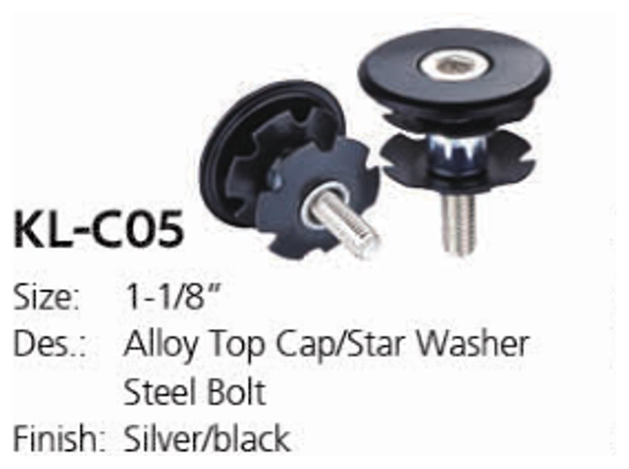 Кришка рульової колонки 1-1/8" з якорем Kenli KL-C05