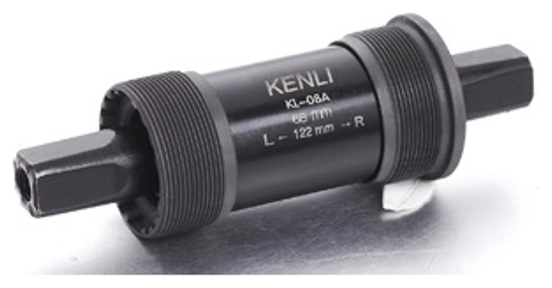 Картридж каретки 107 68мм под квадрат Kenli KL-08A черный