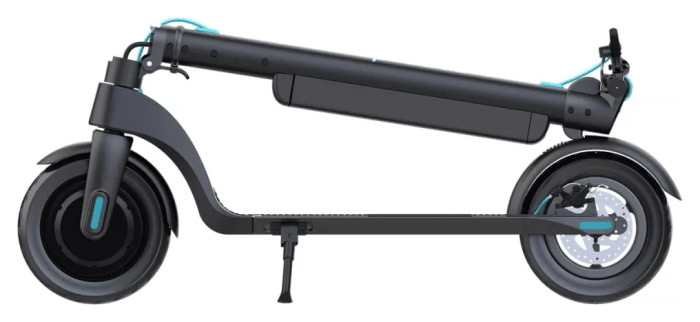 Електросамокат Proove Model X-City Pro App 350W (чорно блакитний), укр, укр