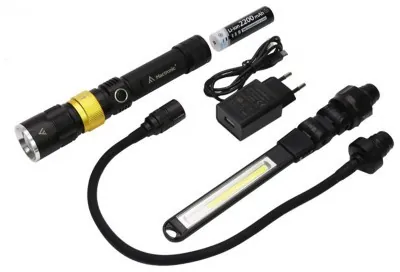 Фонарь профессиональный Mactronic Beemer 4 (350 Lm + UV 390 nm) Ultraviolet Focus USB Recharg (PWL0021)