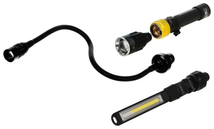 Фонарь профессиональный Mactronic Beemer 4 (350 Lm + UV 390 nm) Ultraviolet Focus USB Recharg (PWL0021)