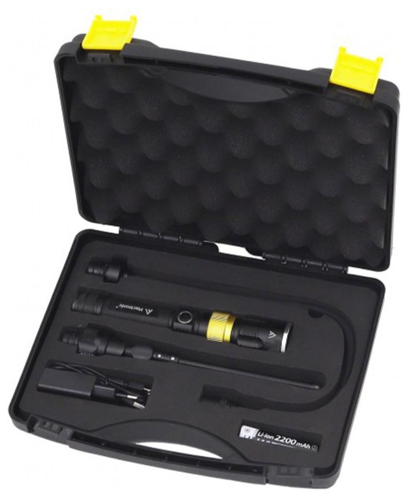 Фонарь профессиональный Mactronic Beemer 4 (350 Lm + UV 390 nm) Ultraviolet Focus USB Recharg (PWL0021)