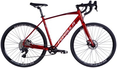 Велосипед AL 28" Formula SHORTCUT DD CS рама-21" красный 2025