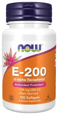 Vitamin E-200 D-Alpha Tocopheryl - 100 softgels