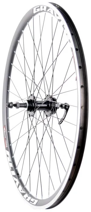 Колесо АЛ 27,5" заднее 14Gх36Н втулка NECO MS31R, эксцентрик