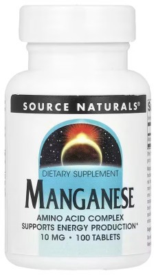 Manganese 10mg - 100 tabs