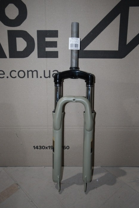Вилка 27.5" ST 1-1/8" AM disc шток-180мм хаки (повреждение ЛКП) (хаки (м)), укр, укр