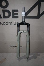 Вилка 27.5" ST 1-1/8" AM disc шток-180мм хаки (повреждение ЛКП) (хаки (м))