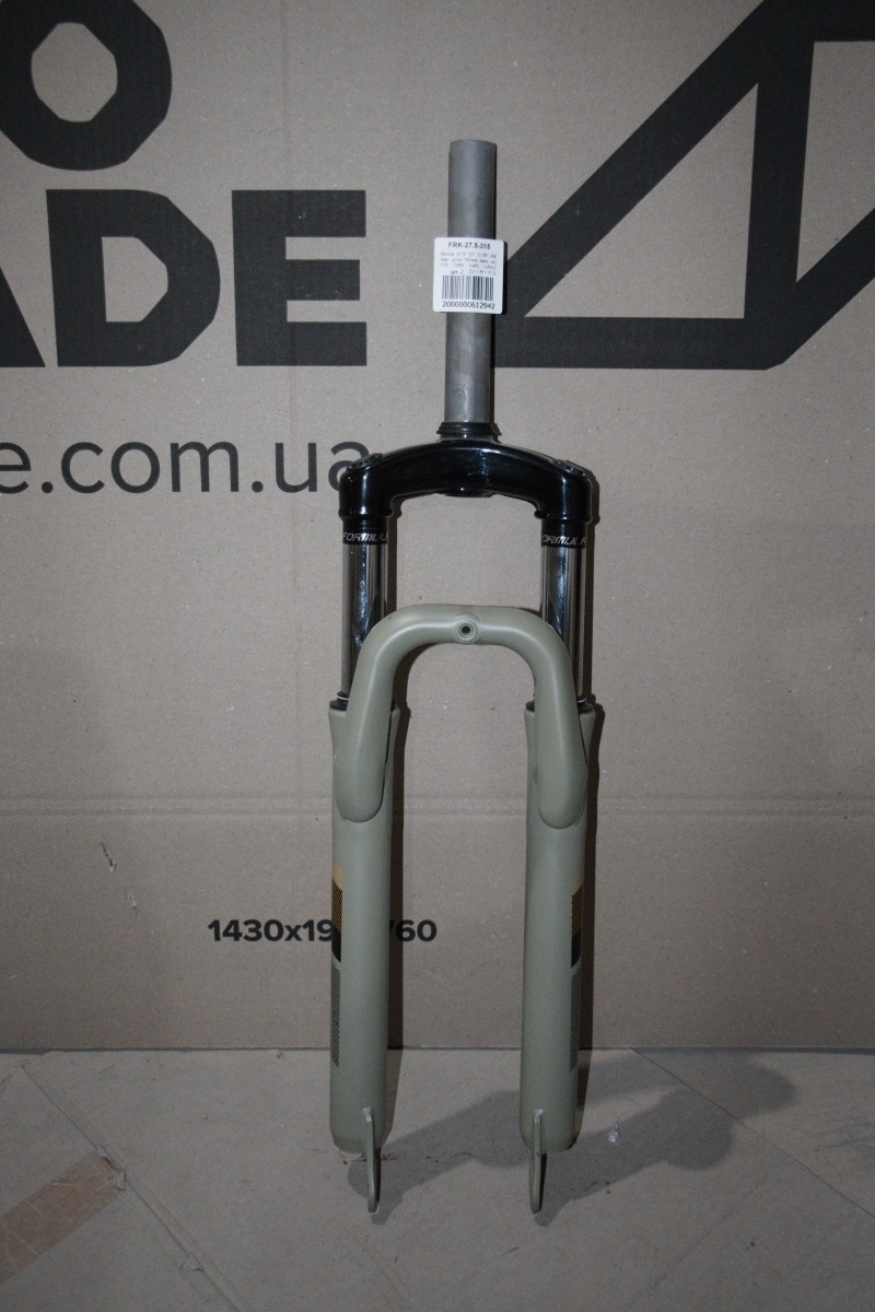 Вилка 27.5" ST 1-1/8" AM disc шток-180мм хаки (повреждение ЛКП) (хаки (м))