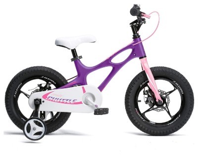Велосипед RoyalBaby SPACE SHUTTLE 14", OFFICIAL UA, фиолетовый