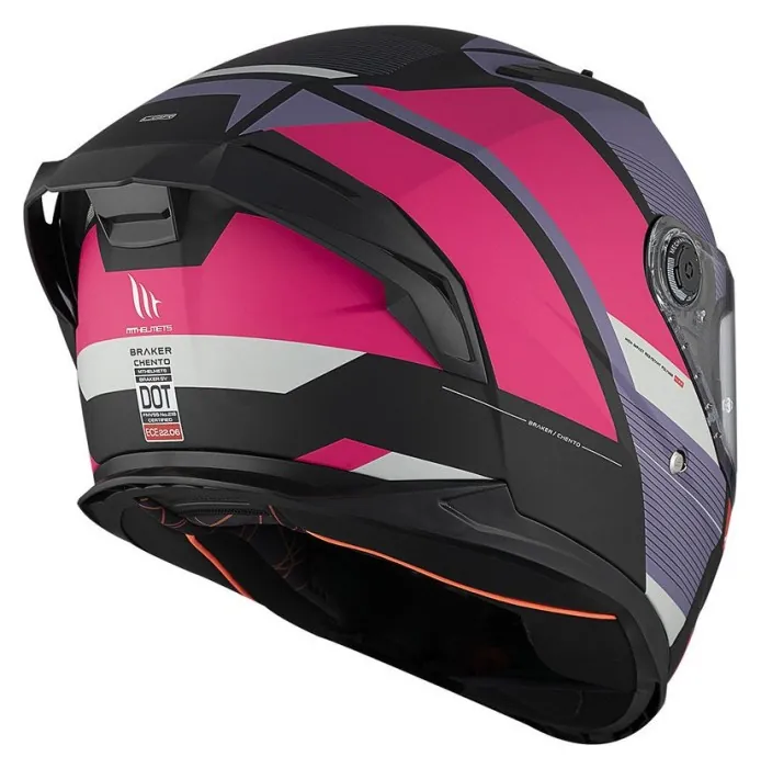 Мотошолом MT BRAKER SV CHENTO B9 Matt XS