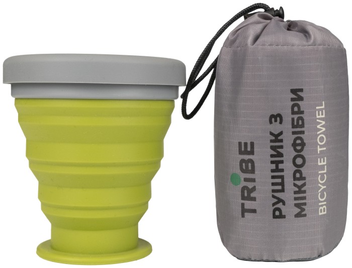 Рушник з мікрофібри Tribe Bicycle Towel 60х120 см T-LC-0005-L, grey