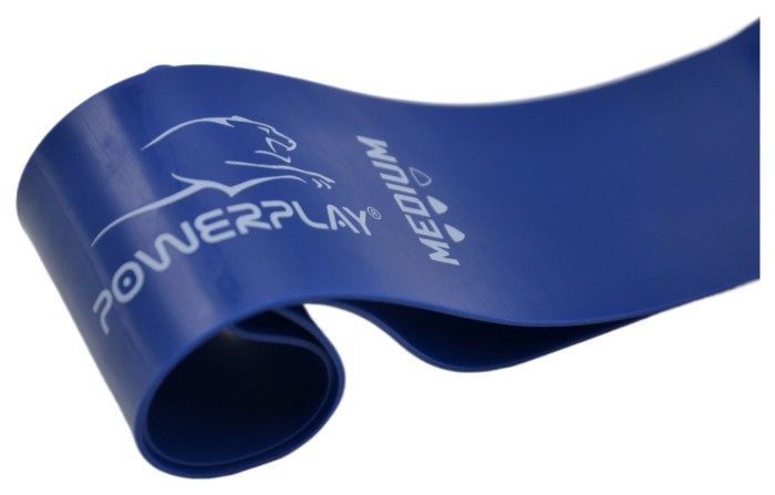 Резинка для фітнесу PowerPlay 4114 Mini Power Band 1мм. Medium Синя (7.5 кг)