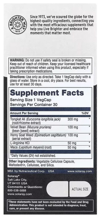 Men's Libido Support - 30 vcaps