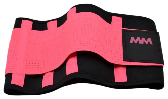Пояс компрессійний MadMax MFA-277 Slimming belt Black/neon pink L