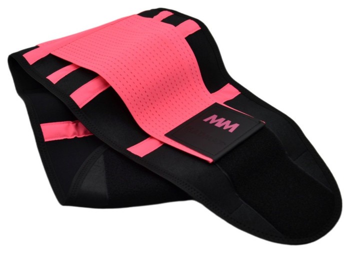 Пояс компрессійний MadMax MFA-277 Slimming belt Black/neon pink L