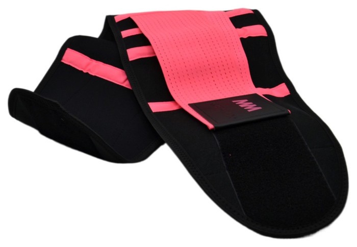 Пояс компрессійний MadMax MFA-277 Slimming belt Black/neon pink L