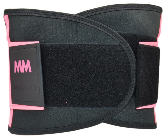Пояс компрессійний MadMax MFA-277 Slimming belt Black/neon pink L