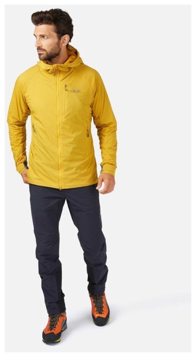 Мужская куртка Soft Shell Rab Vapour-Rise Summit Jacket, Tempest Blue, L
