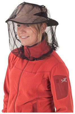 Сетка на голову от комаров Nano Mosquito Headnets Permethrin Black от Sea to Summit
