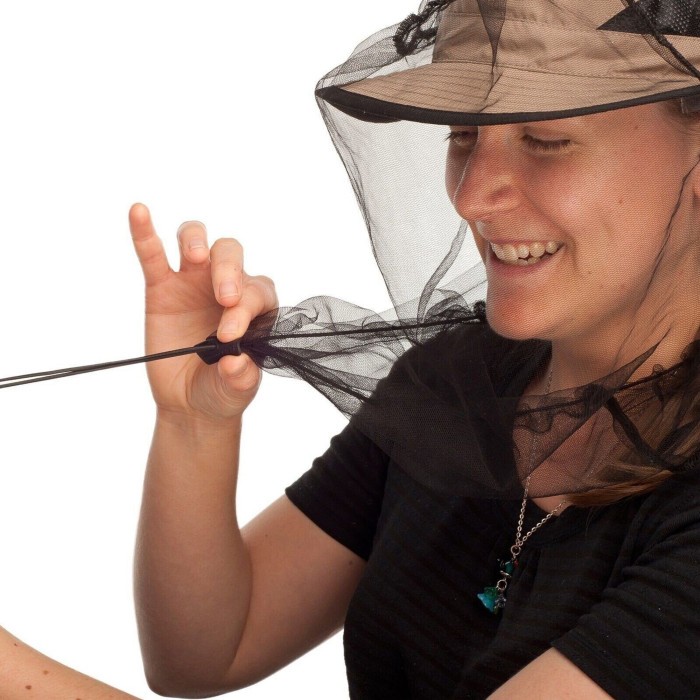 Сетка на голову от комаров Nano Mosquito Headnets Permethrin Black от Sea to Summit