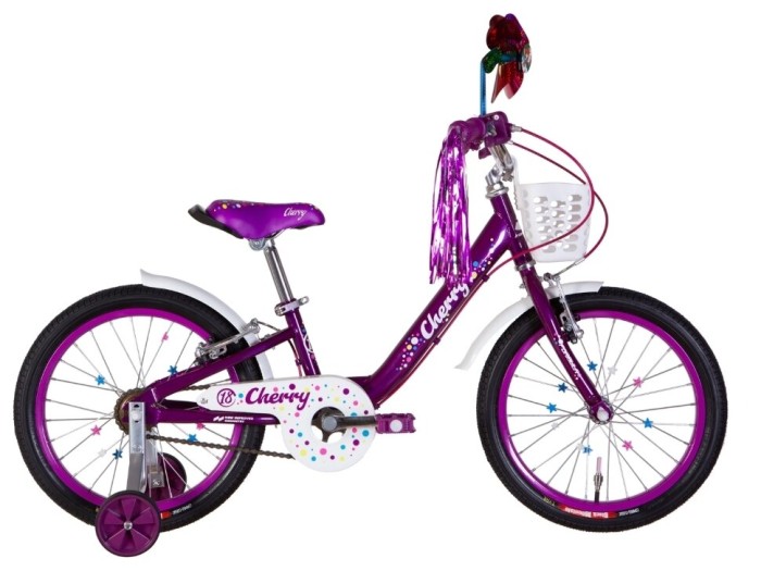 Велосипед 18" Formula CHERRY 2022 (рожевий з бузковим), укр, укр