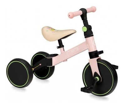 Біговел-велосипед MoMi LORIS 4 в 1 Grey-Turquoise