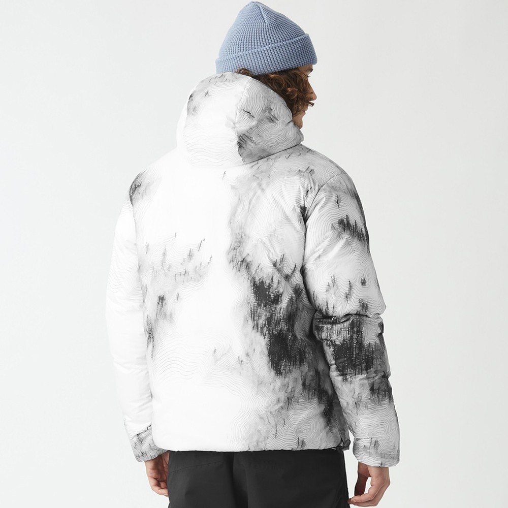 Picture Organic куртка утеплена Scape 2026 shitake-snowy pine L, укр, укр