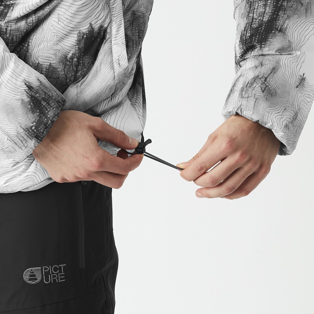 Picture Organic куртка утеплена Scape 2026 shitake-snowy pine L, укр, укр