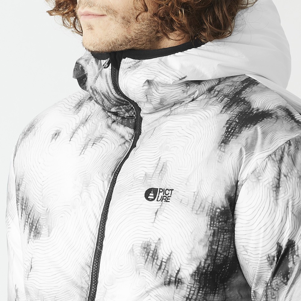 Picture Organic куртка утеплена Scape 2026 shitake-snowy pine L, укр, укр