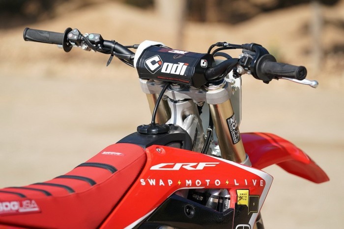 Мото руль ODI MX Handlebars, Podium FLIGHT, KTM OE-626 Orange