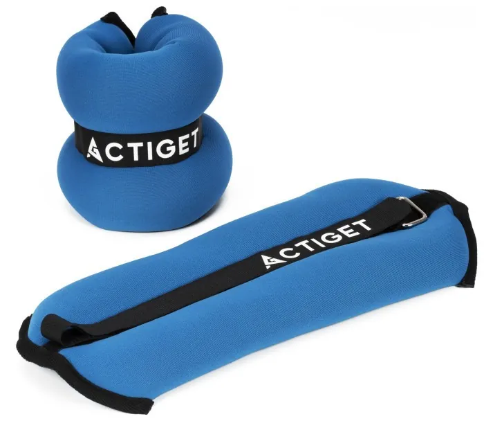 Обважнювачі-манжети для ніг та рук Actiget 2 x 2 кг ACT0130 Blue/Black