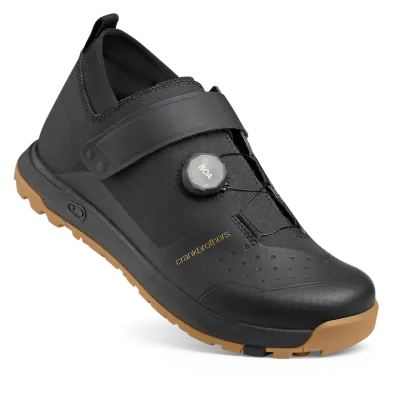 Велообувь CrankBrothers SHOES MALLET TRAIL BOA BLACK/GOLD - GUM OUTSOLE 11.5