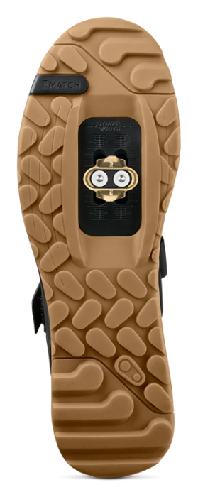 Велообувь CrankBrothers SHOES MALLET TRAIL BOA BLACK/GOLD - GUM OUTSOLE 11.5