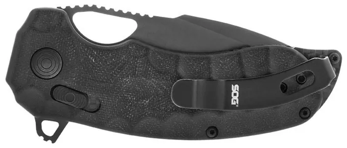 Розкладний ніж SOG Kiku XR LTE, Blackout