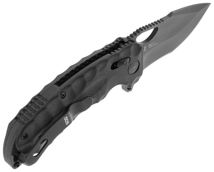 Розкладний ніж SOG Kiku XR LTE, Blackout