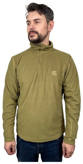 Чоловічий флісовий джемпер Tasmanian Tiger Idaho Pullover, Olive, XXXL